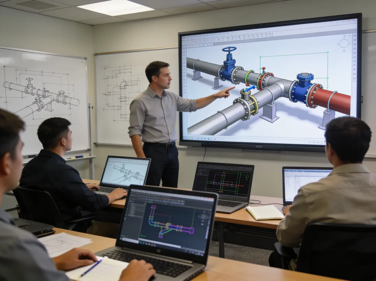 Conception et modélisation piping CAO